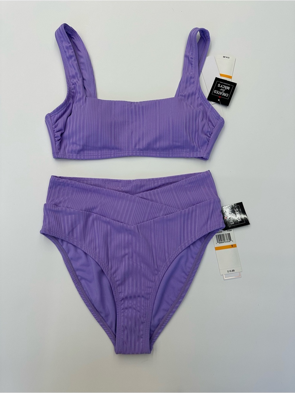 Salt + Cove Purple Bikini